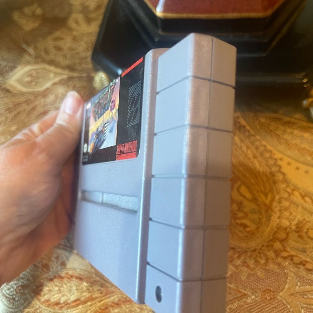 F-Zero SNES Super Nintendo Authentic Tested Working - Picture 7 of 9